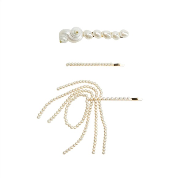 Mango 3 bow hairclips set - Picture 3 of 6